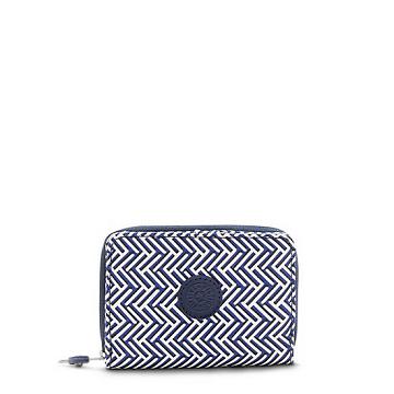 Kipling Money Love Klassieke Printed Small Wallet Portefeuille Donkerblauw | België 1017XY